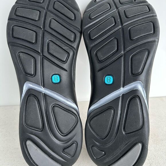 BZees LakesideSlip On Comfort Padded Shoes Black Floral Multicolor Womens 11 - Picture 8 of 8